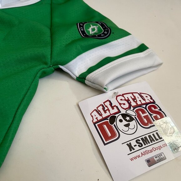 All Star Dogs NHL Dallas Stars Pet Jersey - Picture 2 of 10